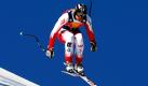 Der Österreicher Michael Walchhofer ist beim ersten Training zur alpinen Weltcup-Abfahrt in Kitzbühel nicht zu bremsen. Er erreichte die Trainingsbestzeit von 1:59,68 Minuten.  Foto: ap