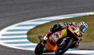 Sandro Cortese führt die WM-Wertung der Moto3-Klasse weiter an. Foto: Mario Cruz Foto: dpa