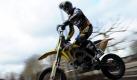 Super-Moto-Weltmeister Jan Deitenbach springt beim Fototermin zur Messe Motorräder Dortmund über eine Treppe. Vom 4. bis 7. März lockt die Messe wieder alle Zweiradbegeisterten. Foto: dpa