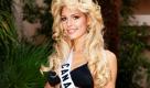 Elena Semikina stellt sich im Badeanzug während Vorbereitungen auf die Miss Universe Wahl 2010 vor. Sie tritt als Vertreterin Kanadas bei der Wahl der Miss Universe in Las Vegas in den USA an.  Foto: ap