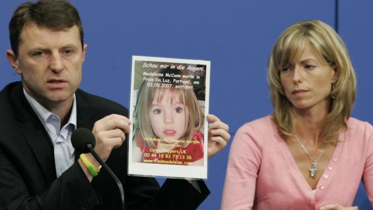 Kate und Gerry McCann suchen ach elf Jahre nach dem Verschwinden ihrer Tochter Maddie McCann.