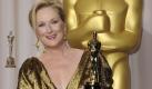 Auf der Oscar-Verleihung wurde ihre schauspielerische Leistung mit der Trophäe für die beste Hauptdarstellerin bedacht. Streep spielt Thatcher sowohl während ihrer politischen Sternstunden als auch als 80-jährige Demenzkranke. Foto: dpa/Paul Buck