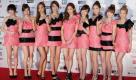 Die Mitglieder der südkoreanischen Popgruppe Girls' Generation posieren auf dem Roten Teppich der japanischen MTV Video Music Awards, die aufgrund der Atomkatastrophe in Fukushima in MTV Video Music Aid Japan umbenannt wurden ... Foto: dapd
