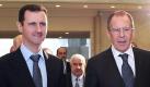 Der Syrische Präsident Baschar al-Assad mit dem russischen Außenminister Sergei Lawrow in Damaskus. Foto: Epa/Sana Foto: dpa