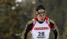Christoph Stephan auf dem Weg zum Ziel. Foto: ap
