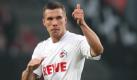 Für Lukas Podolski heißt es: Ab auf die Insel! Der Nationalstürmer wechselt vom 1. FC Köln zum FC Arsenal London in die Premier League. Nach Marko Marin ist Podolski der zweite deutsche Profi innerhalb von zwei Tagen, den es nach England zieht. Foto: dpa