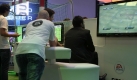 Der Deutschen liebster Sport darf auch auf einer Spielemesse nicht fehlen. Noch dazu nicht in einer Kickerhochburg wie Köln. Bei Electronic Arts konnten die Fans testen, was Fifa 10 zu bieten hat. Foto: news.de