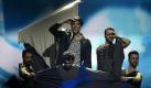 Can Bonomo (Türkei) liefert mit seinem Seemannsgarn-Auftritt definitiv den schrägsten Beitrag zum Eurovision Song Contest 2012. Er sticht damit sogar mehr aus dem Einheitsbrei der Beiträge als... Foto: dapd