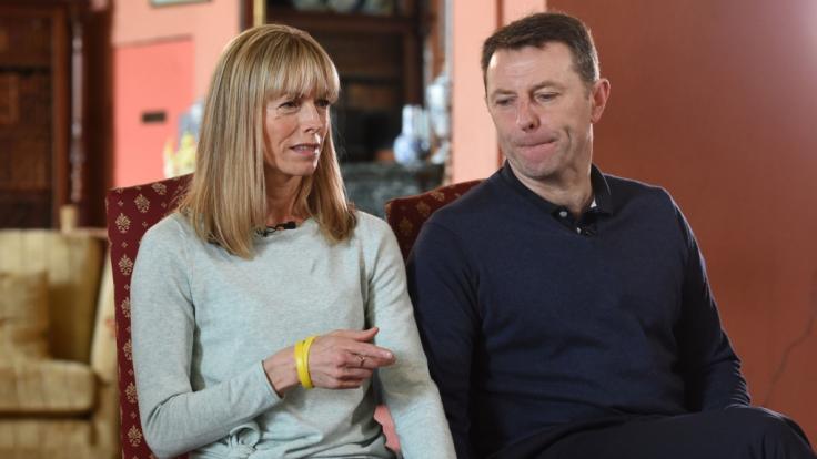 Kate und Gerry McCann bei einem Interview zum Verschwinden ihrer Tochter Madeleine.