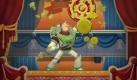 Mit Lebensmitteln spielt man nicht! In diesem Fall sind Muttis Schimpftiraden aber überflüssig. Denn die Torten, mit denen Buzz Lightyear hier attackiert wird, sind digitaler Natur. Foto: Disney Interactive