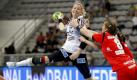 Nadine Krause wird nicht mehr für die deutsche Handball-Nationalmannschaft spielen. Foto: Sascha Klahn Foto: dpa
