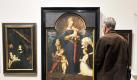 Die Holbein-Madonna im Städel-Museum. Foto: Marc Tirl  Foto: dpa