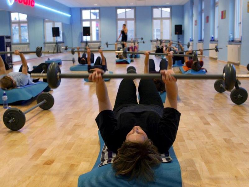Im Fitnessstudio