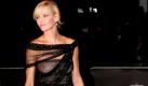 Doch nicht nur Models lieben es durchsichtig. Auch Schauspielerin Uma Thurman setzt hier auf dezente Transparenz. Ob bewusst oder unbewusst sei mal dahingestellt. Foto: ddp images/AP/NATHAN STRANGE