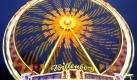 Hell und bunt leuchtet das Riesenrad auf dem Winterdom in Hamburg. Der Hamburger Winterdom, das größtes Volksfest im Norden, hat bis zum 6. Dezember seine Tore für Besucher geöffnet. Foto: dpa