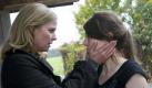 Katja setzt alles daran, dass ihre Hauptzeugin Nadesha Schaposchnikow (Natalia Rudziewicz) bis zum Prozess durchhält. Aber die hat große Angst. Foto: SWR/Krause-Burberg