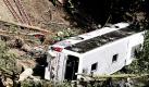 Beim Unfall eines Linienbusses im Oberbergischen Kreis in Nordrhein-Westfalen sind mehrere Menschen ums Leben gekommen.
 Foto: ap