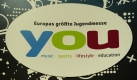 Das Logo der Jugendmesse you 2009, aufgenommen in der Messe Berlin während der Aufbauarbeiten zur Jugendmesse you 2009. Vom Freitag bis Sonntag findet die nach Veranstalterangaben Europas größte Jugendmesse in Berlin statt.
 Foto: ddp