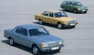 Nach der Fertigung von fast 2,7 Millionen Autos, von denen eine Million in alle Welt exportiert wurden, stellt man 1985 die Herstellung aller Varianten des W123 ein. Foto: pi