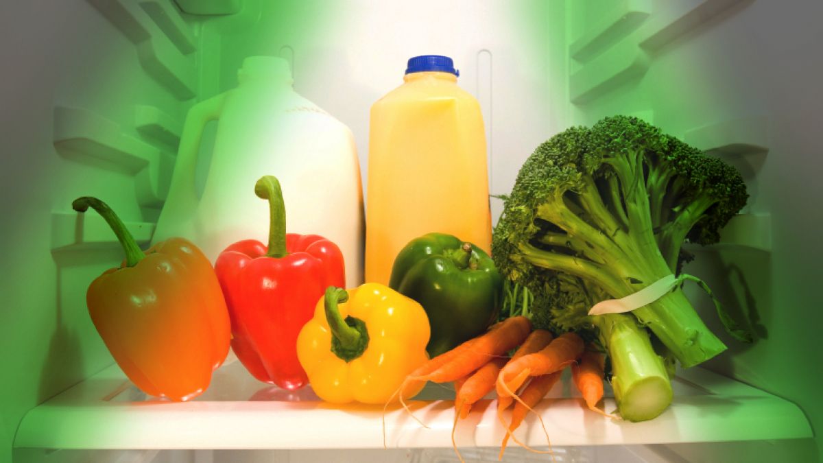 Kühlschrank: Die LEDs im Gemüsefach