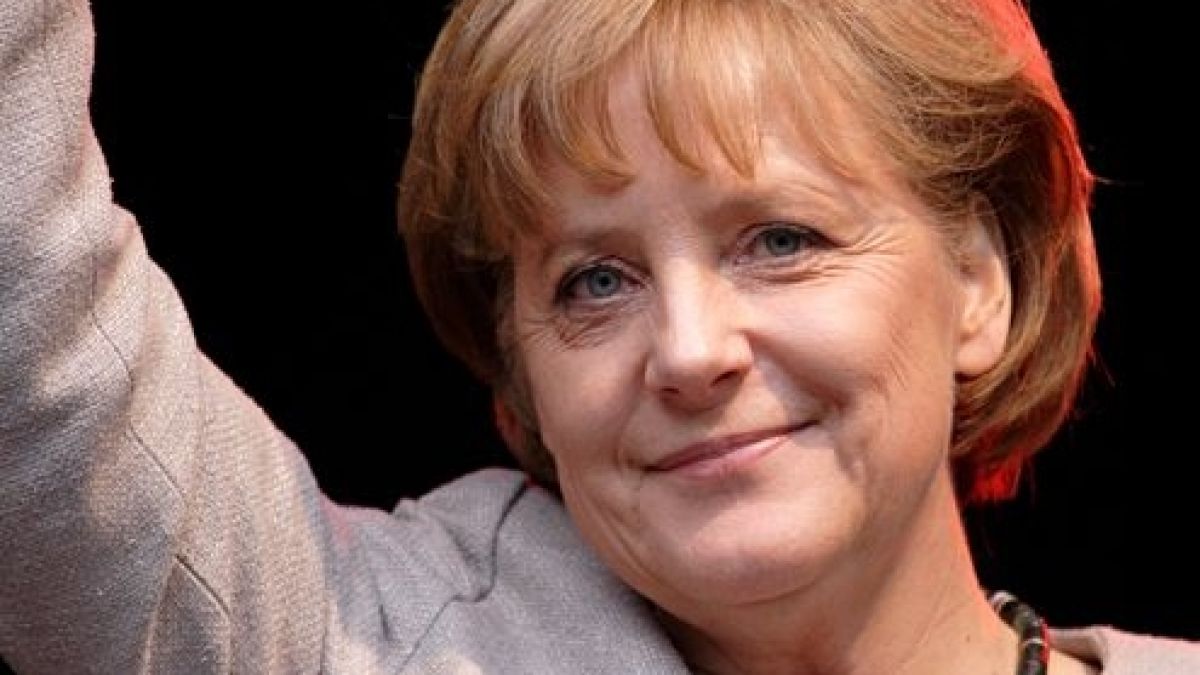 Angela Merkel wird im Wahlkampf menschlich. (Foto)