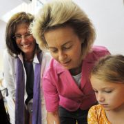 Ursula von der Leyen im Kindergarten Ursula von der Leyen im Kindergarten