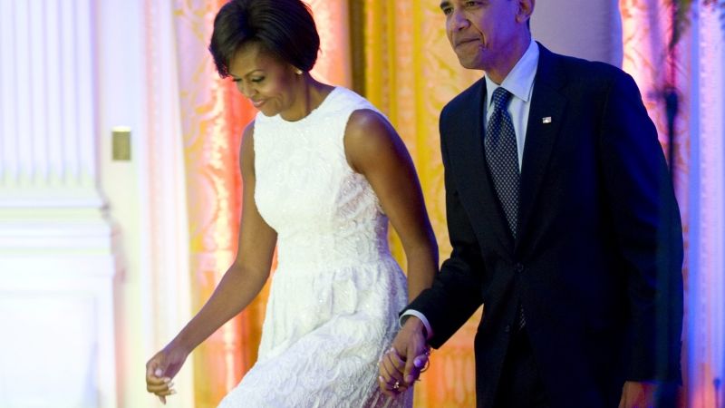 Michelle und Barack Obama (Foto)