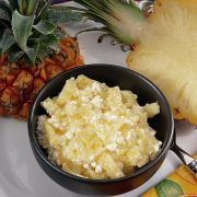 Hüttenkäse mit Ananas Hüttenkäse mit Ananas