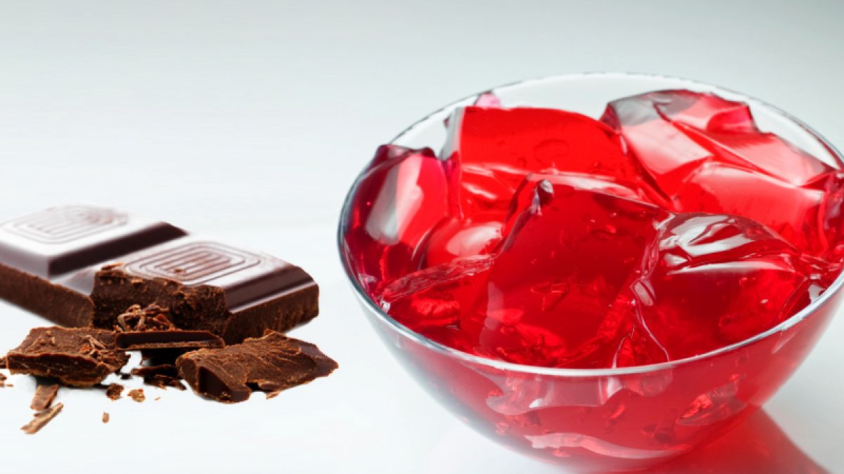 Naschen ist erlaubt: Aber wer seine Lust auf Süßes stillen möchte, greift besser zu Wackelpudding als zu Schokolade. (Foto)