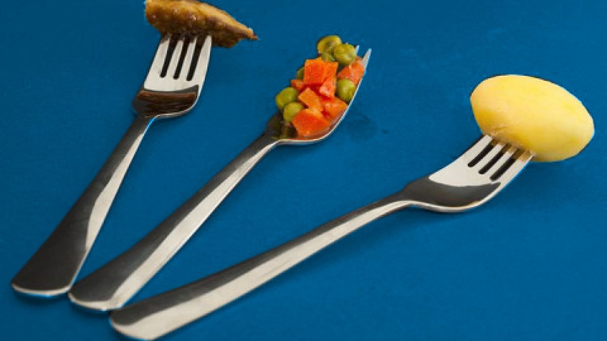 Durcheinander essen verboren:  Wer mit Trennkost abnehmen möchte, muss sich genau überlegen, welche Lebensmittel man miteinander kombinieren kann. (Foto)