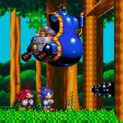 Gemeinsam statt einsam: Sonic und sein rotes Pendant Knuckles versuchen, die Pläne des fiesen Dr. Eggman zu durchkreuzen. Gemeinsam statt einsam: Sonic und sein rotes Pendant Knuckles versuchen, die Pläne des fiesen Dr. Eggman zu durchkreuzen.
