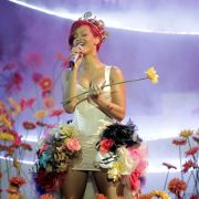 Rihanna bei ihrem Auftritt Rihanna bei ihrem Auftritt