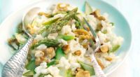 Spargel-Walnuss-Risotto