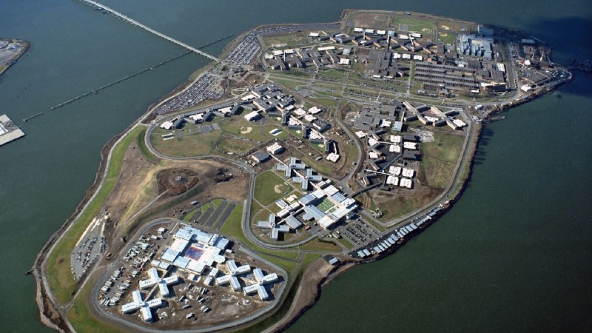 Amerikas härtester Knast:Die Gefängnisinsel Rikers Island. (Foto)