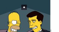 Mel Gibson und Homer Simpson