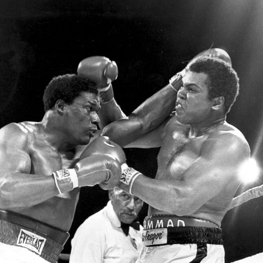 Aus dem Drama wurde das Trauma von Bahama: Trevor Berbick (links) gegen Muhammad Ali.