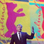 Im Zeichen der Bären: Klaus Wowereit. Im Zeichen der Bären: Klaus Wowereit.