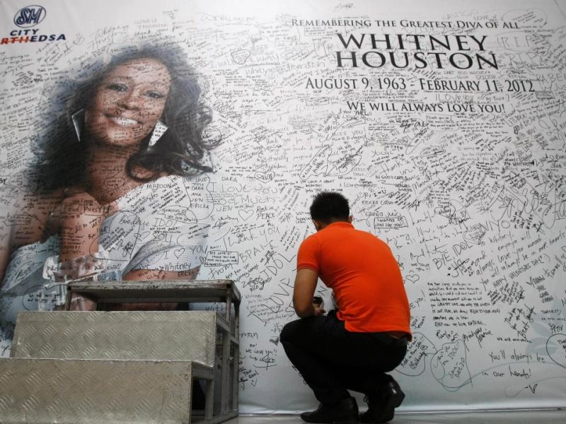 Fotostrecke Trauerfeier in Newark Letztes Geleit für Whitney Houston