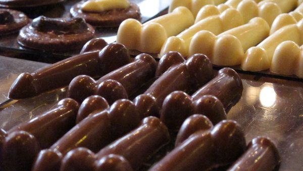 Schlüpfrige Schokolade (Foto)