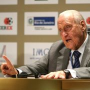 Der Vorgänger von Sepp Blatter, der Brasilianer Joao Havelange. Der Vorgänger von Sepp Blatter, der Brasilianer Joao Havelange.