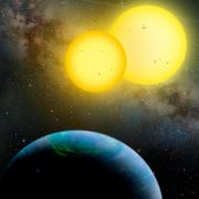 Zwei Sonnen für einen Planeten. Zwei Sonnen für einen Planeten.