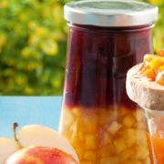 Apfel-Pflaumen-Schichtkonfitüre Apfel-Pflaumen-Schichtkonfitüre