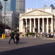 Londoner Innenstadt mit Bank of England Londoner Innenstadt mit Bank of England