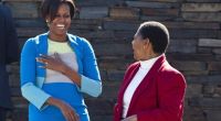 ...bei Terminen ohne Barack Obama: Die First Lady beweist Geschmack bei der Kleiderwahl.