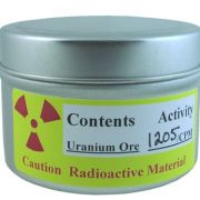 radioaktives Uranerz radioaktives Uranerz