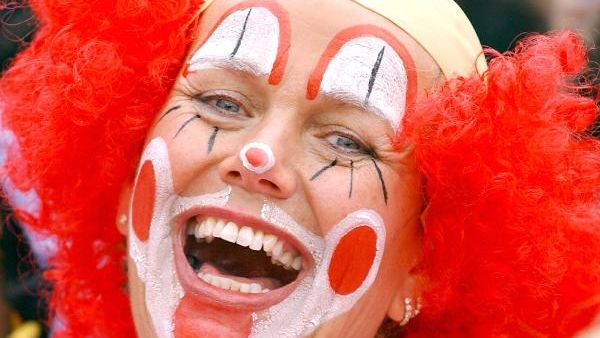 Es gibt in der Weltgeschichte ja nicht nur nette Clowns... (Foto)