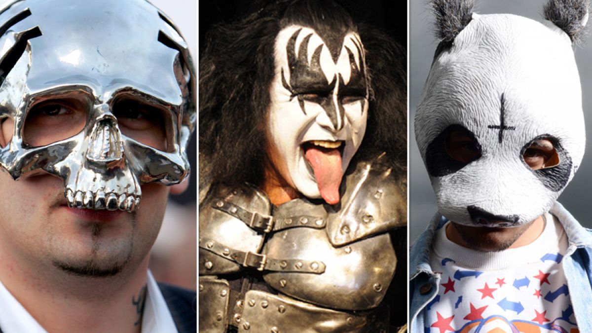 #Pandas, Zombies, Diskokugeln: Musiker mit Maske: Ohne Wandbekleidung, ohne mich!