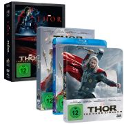 Seit dem 20. März 2014 gibt des nicht nur «Thor - The Dark Kingdom» auf 3D-Blu-ray, Blu-ray und DVD, sondern auch ein Doppelpack zusammen mit dem ersten Teil. Seit dem 20. März 2014 gibt des nicht nur «Thor - The Dark Kingdom» auf 3D-Blu-ray, Blu-ray und DVD, sondern auch ein Doppelpack zusammen mit dem ersten Teil.