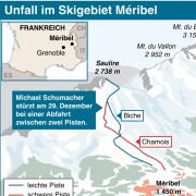 Hier ist Michael Schumacher am 29. Dezember verunglückt. Hier ist Michael Schumacher am 29. Dezember verunglückt.