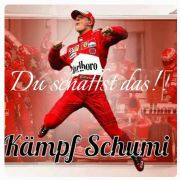 Schumi-Fan Silvia Werheit postete dieses Bild auf der Facebook-Seite von Michael Schumacher.